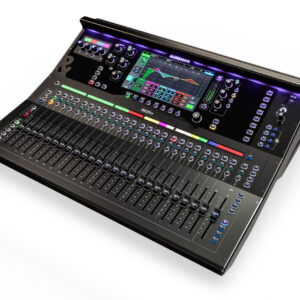 Allen & Heath SQ-6+ with DX168 Audio Rack & Dust Cover