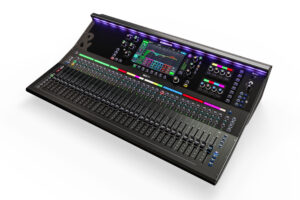 Allen & Heath SQ-7+ with DX168 Audio Rack & Dust Cover