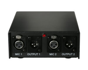 Audix APS2 2-Channel 48VDC Phantom Power Supply 110/220V