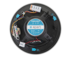 Apart CMX20DT 8″ Thin Edge 2-Way Ceiling Speaker 100V/16Ω