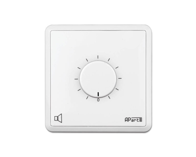 Apart EVOLST Stereo Remote Volume Control Low Impedance 2x40W White