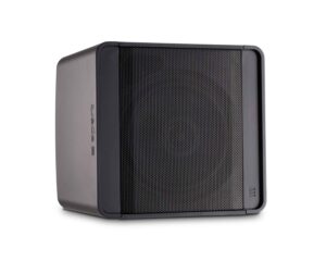 Apart KUBO3T Black 3″ 100V/16Ω 40W Cube Design Speaker+Bracket