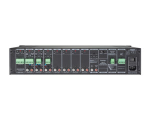 Apart MA120 100V Mixer Amp 120W 2-Mic/4-Line i/p 120W 2U