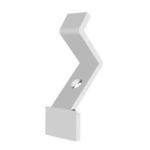 Apart MASK2CM Ceiling Mount Tool for MASK2 White PAIR