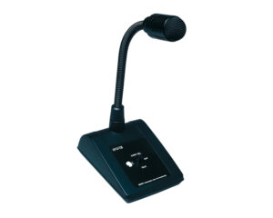Apart MICPAT-D Desk Paging Mic with On/Off/Talk Switch (5-Pin Din Plug)