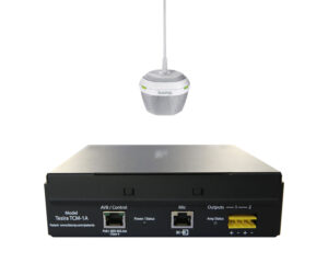 Biamp Parle TCM-1A Pendant AVB Beamtracking Mic and PoE Amplifier White