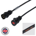 Elumen8 25m 32A Male - 32A Female 3PH 6mm 5C Cable