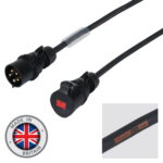 Elumen8 50m 32A Male - 32A Female 3PH 6mm 5C Cable