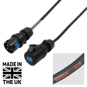 Tourspec 75m 32A Male - 32A Female 1PH 6mm 3C Cable