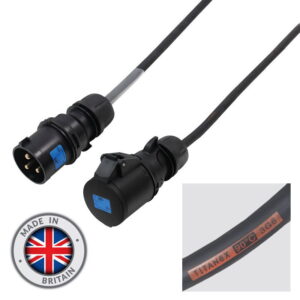 Elumen8 25m 32A Male - 32A Female 1PH 6mm 3C Cable