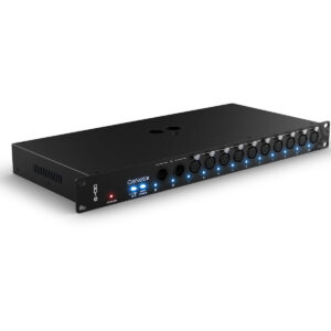 ChamSys GeNetix GD10 10-Port RDM DMX Splitter 2 DMX In/10 DMX Out 1U