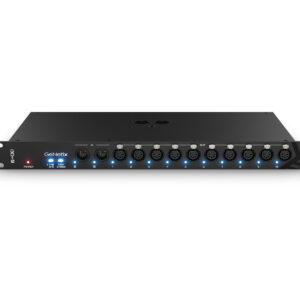 ChamSys GeNetix GD10 10-Port RDM DMX Splitter 2 DMX In/10 DMX Out 1U