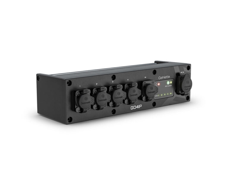 ChamSys GeNetix GD4IP IP65 RATED 4 Port DMX Splitter 1 DMX In / 4 DMX Out