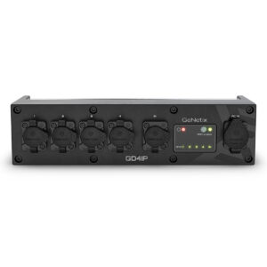 ChamSys GeNetix GD4IP IP65 RATED 4 Port DMX Splitter 1 DMX In / 4 DMX Out