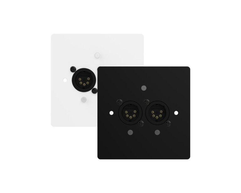 ChamSys GeNetix GW2I PoE Wall Mount Node 2x DMX In Ports UK Backbox