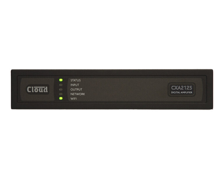 Cloud CXA2125 Digital Amplifier 2x125W(100V) 4x60W(LowZ) DSP / Ethernet