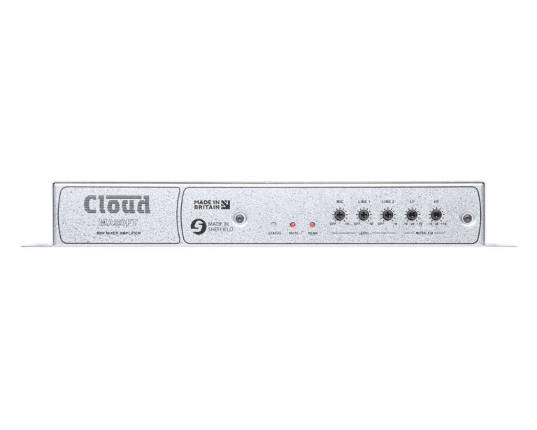 Cloud MA80FT Energy Star Mini Amplifier with Facility Port 80W 100V