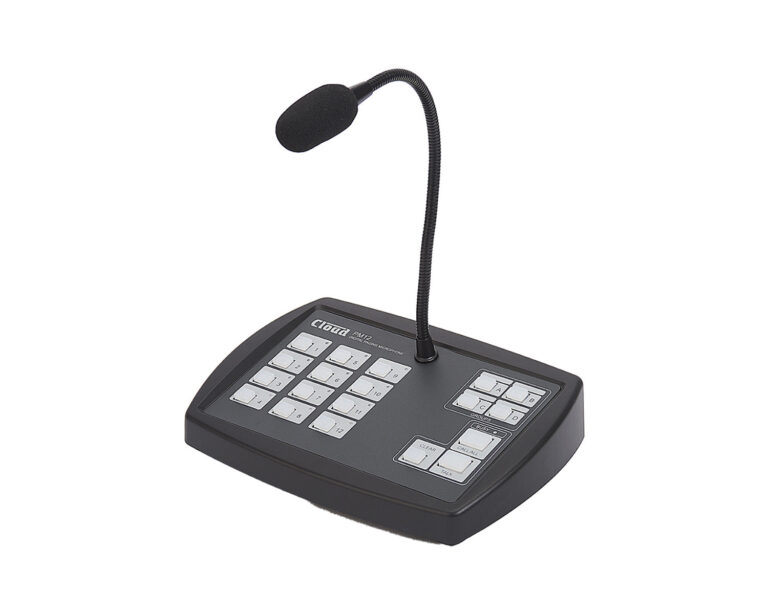 Cloud PM-12 Twelve-Zone Cat5 Digital Paging Microphone with Chime