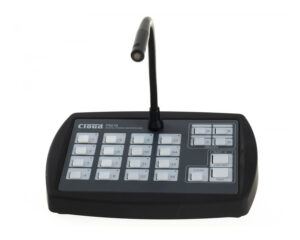 Cloud PM-16 Sixteen-Zone Cat 5 Digital Paging Microphone with Chime