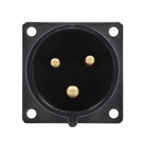 PCE 32A 230V 2P+E Black Appliance Inlet (623-6X)