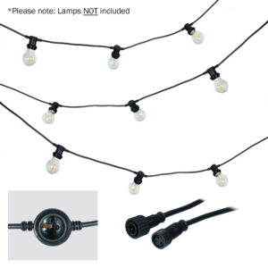LEDJ 25m ES Festoon, 1m Spacing