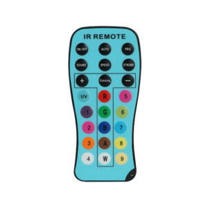 LEDJ IR Remote for Spectra HEX Fixtures (RGBWAUV)