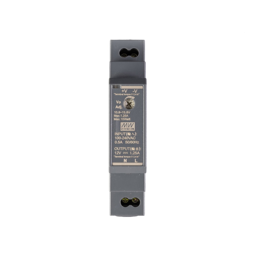 Nicolaudie Architectural DINA DIN Rail 12V 1.25A Power Supply Nicolaudie Architectural DINA DIN Rail 12V 1.25A Power Supply - Image 1