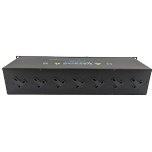 Penn Elcom 2U 32 Amp AC Rack Mount PDU with 8 x UK Sockets