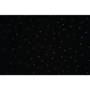 LEDJ PRO 8 x 4m Tri LED Black Starcloth System