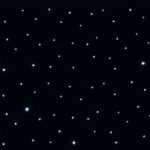 LEDJ PRO 6 x 4m LED Black Starcloth (Excludes Controller)
