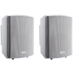 Apart SDQ5PIR White 5" Active Speaker+Slave+RS232+IR Remote