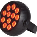 QTX BATPAR-18 Rechargeable Mini LED PAR Light Black