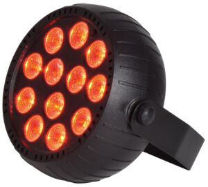 QTX BATPAR-18 Rechargeable Mini LED PAR Light Black
