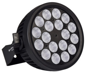 Citronic 18 x 12W RGBW Silent PAR Can