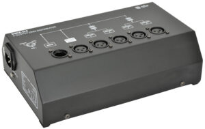 QTX DMX-D4 4 Way DMX Booster and Distributor