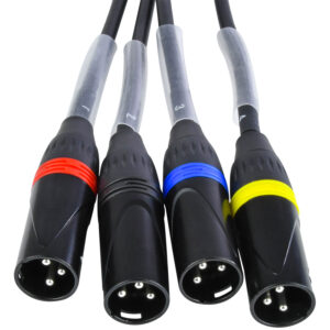 QTX RJ45 to DMX X-core Tails Male