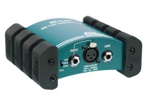 BSS AR-133 Active DI Box - Phantom or 9V PP3 Battery Powered (BSSAR133)