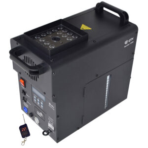QTX Harrier-1500 1500W Vertical/Horizontal LED Smoke Jet Machine