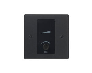 BSS AC-V Soundweb Contrio Analogue Wall Controller, Black - Volume Control (BSSACV-BLK-V-EU)