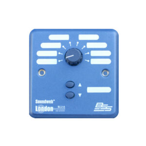 BSS BLU6 Soundweb London Wall Remote Control Panel - 8-Way Switch & Level Control
