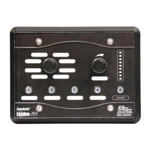 BSS BLU8-V2-BLK Soundweb London Programmable 8-Zone Remote Controller, Black