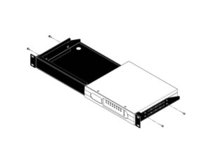 BSS BLURACK 19″ 1U Rack-Mount Kit for 1 or 2x BLU-BIB / BLU-BOB1 (BSSRACKSHELF1UFX)
