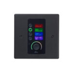 BSS Contrio EC-4BV Soundweb London Ethernet Wall Controller, 4 Buttons + Volume, Black (EU)
