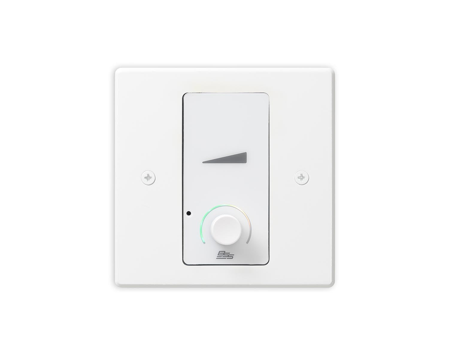 BSS EC-V Ethernet Controller with Volume Control White BSS EC-V Soundweb Contrio Ethernet Wall Controller, White - Volume Control (BSSECV-WHT-M-EU)