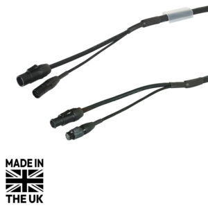 Tourspec 3m Combi Cable, IP65 TR1 Power + 5-Pin DMX 2.5mm² (CABL1213)