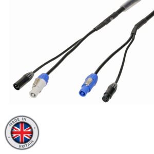 Elumen8 2m Seetronic PowerTwist & 3-Pin DMX Combi Cable 1.5mm² (CABL1242)