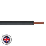 Elumen8 Tri-Rated Switchgear Panel Wire 1.5mm² 100m, Black (CABL1900)
