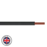 Elumen8 Tri-Rated Switchgear Panel Wire 2.5mm² 100m, Black (CABL1912)