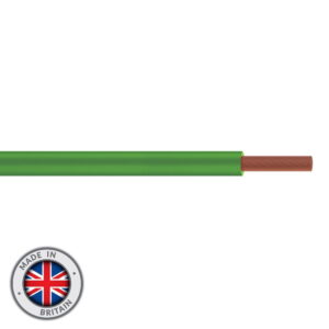 Elumen8 Tri-Rated Switchgear Panel Wire 2.5mm² 100m, Green (CABL1917)
