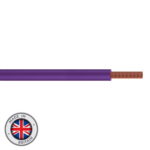 Elumen8 Tri-Rated Switchgear Panel Wire 2.5mm² 100m, Lilac (CABL1918)
